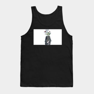 Flower Head Tank Top